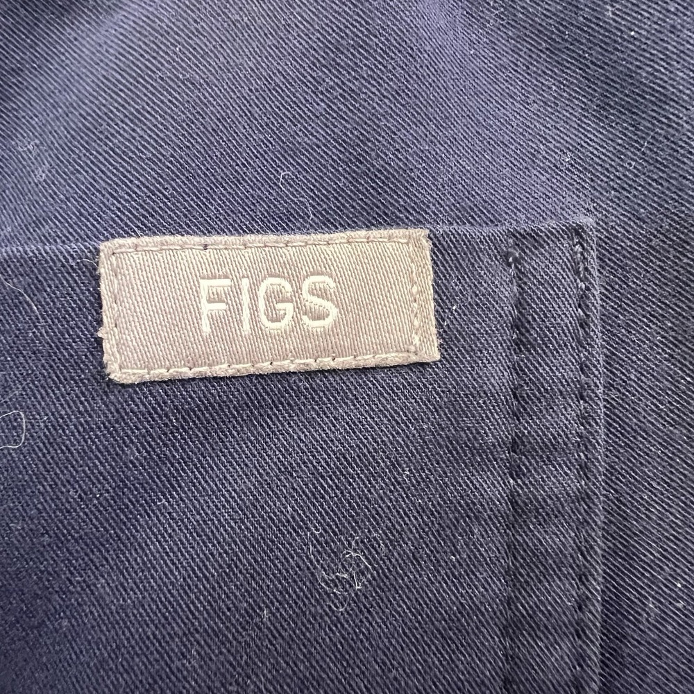FIGS Zamora Jogger Scrub Pants Navy Blue Womens Medium W18SW2005t Technical Col. - Picture 5 of 8